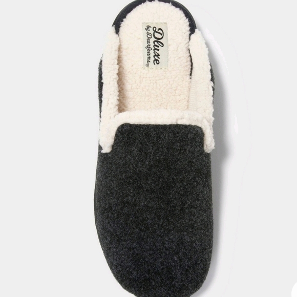 Dluxe by Dearforms Maci Slippers in Black Size 11/12 - Picture 4 of 10